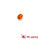 #8-32 Colored Anodized Acorn Nut Orange