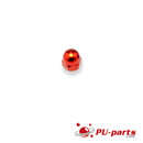 #8-32 Colored Anodized Acorn Nut Red