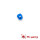 #8-32 farbig eloxierte Hutmutter Blau