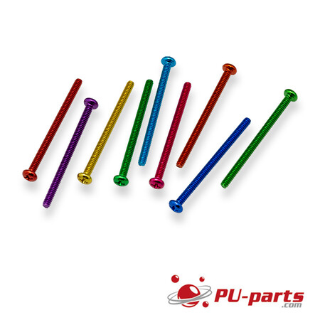 #6-32 x 2 Colored Anodized Pan Head Screw