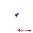 #6-32 x 3/8 Colored Anodized Flat Head Machine Screw Purple