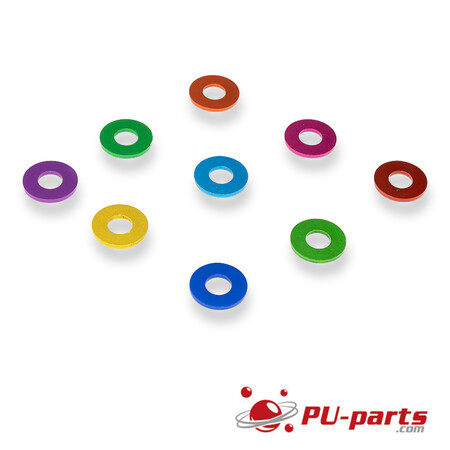 #8 Colored Anodized Washer