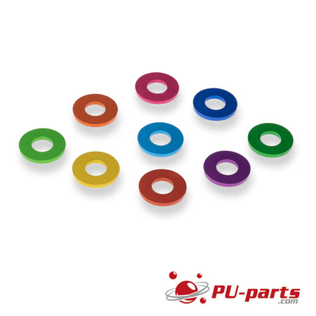 #10 Colored Anodized Washer