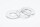 Plastic Washer PETG Clear 9.5 mm OD x 3.5 mm ID x 1 mm