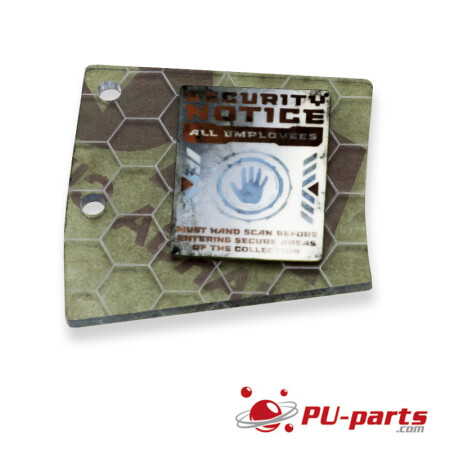 Guardians of the Galaxy Security Notice Schild