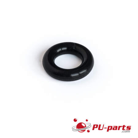 Silikon Ring 1/2" ID Schwarz