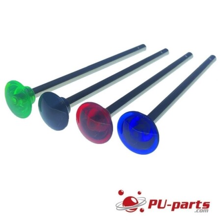 Ball Shooter (Plunger) Stange mit Knopf #515-6557-02 Transparent Rot