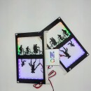 Lautsprecher Beleuchtungs-Kit  "Silhouette" Spike 2 eckig Stranger Things