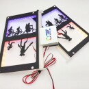 Lautsprecher Beleuchtungs-Kit  "Silhouette" Spike 2 eckig Stranger Things