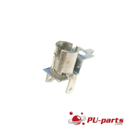 Miniature Bayonet Base 2-Lead Socket With Short Mounting Bracket