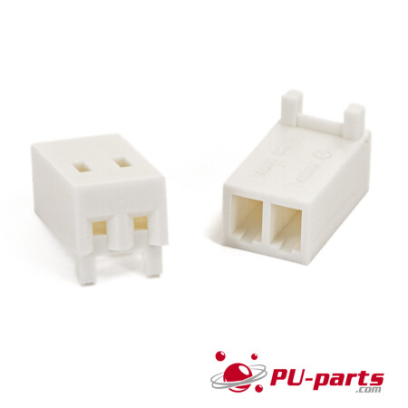 Molex Socket and Wire Housings .156", 1 Row 2 Positions W/RAMP/RIBS
